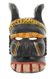 MEXICAN NEGRITO CARVED WOOD DA