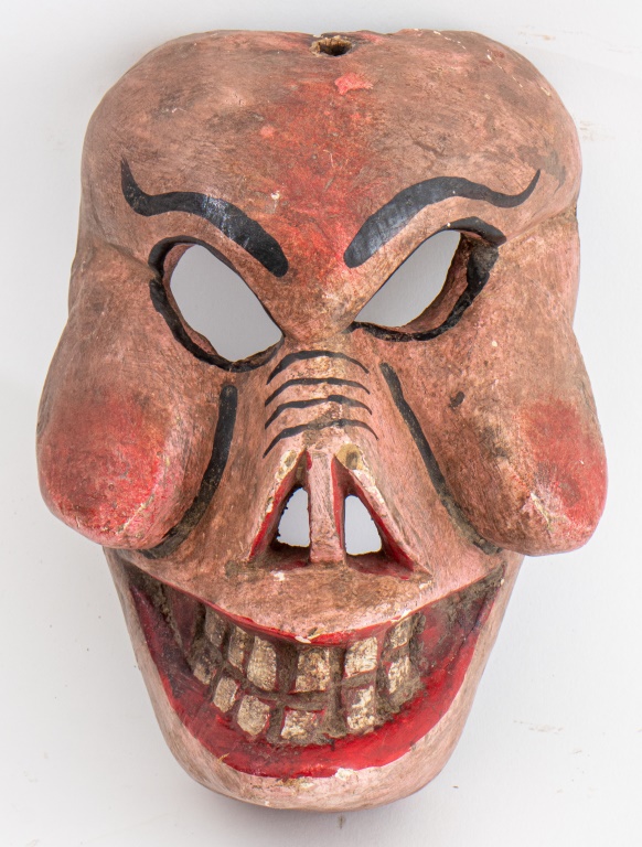 MEXICAN OR GUATEMALAN CALAVERA MASK