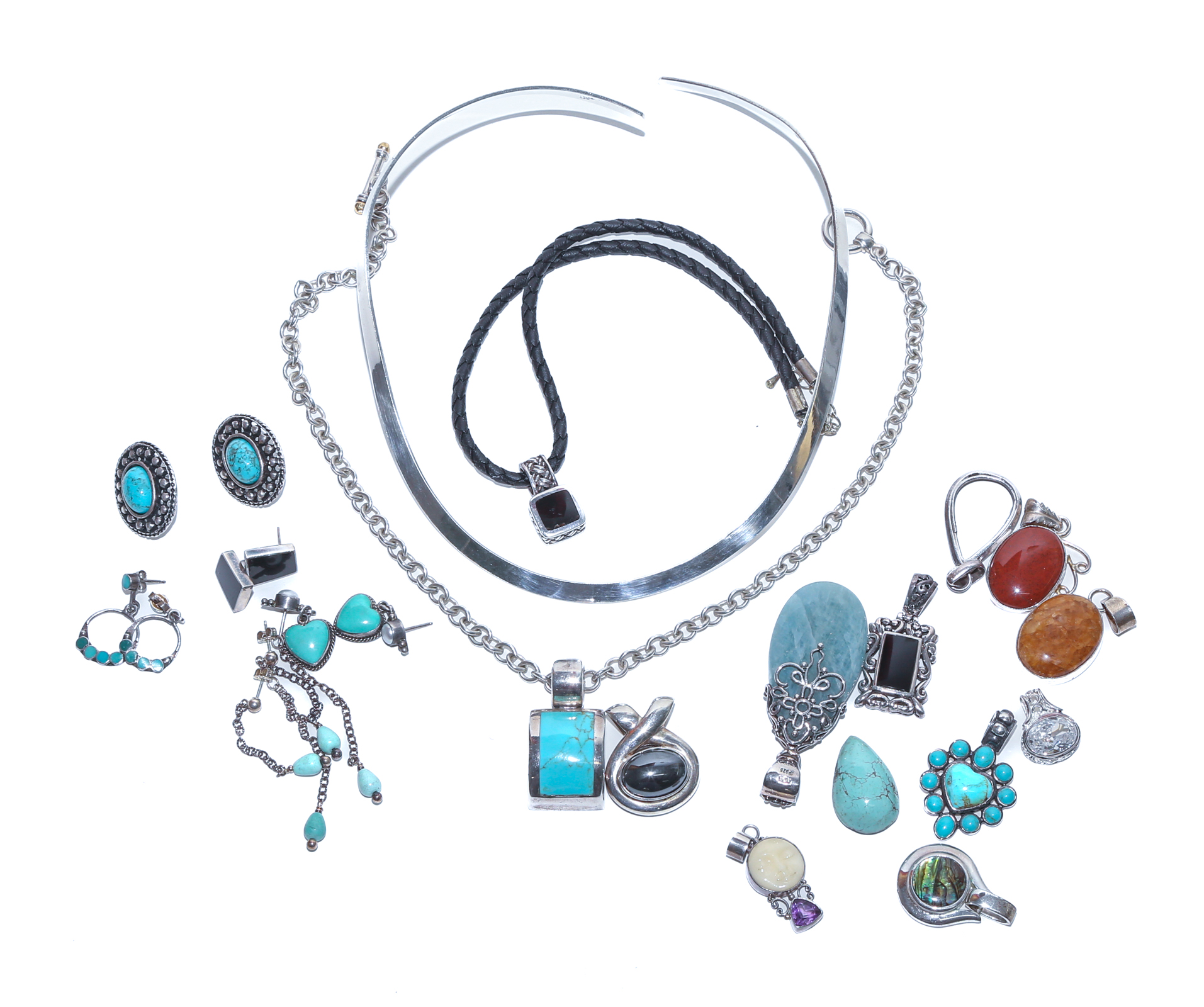 MEXICAN & OTHER STERLING JEWELRY