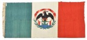 MEXICAN PICTORIAL FLAG SERAPE,