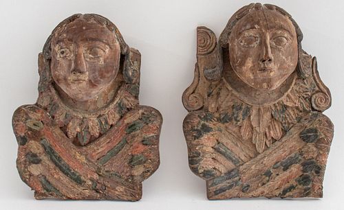 MEXICAN POLYCHROME WOODEN
