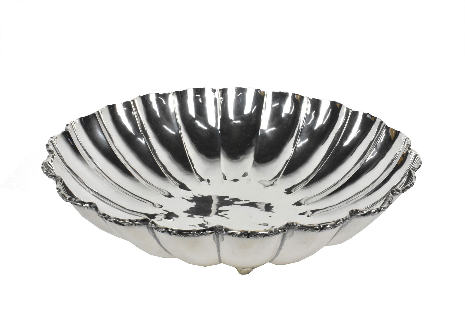 MEXICAN SILVER CENTERBOWL, MARKED