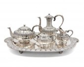 MEXICAN SILVER FOUR PIECE COFF