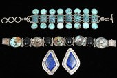 MEXICAN SILVER JEWELRY 3PC. LO