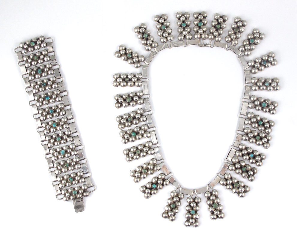 MEXICAN SILVER NECKLACE &