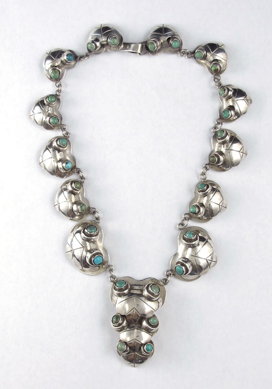 MEXICAN SILVER NECKLACE WITH