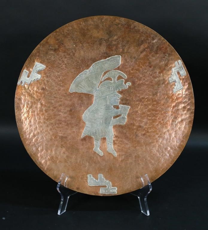 MEXICAN SILVER ON COPPER