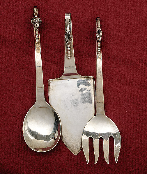 Mexican Silver Serving Pieces