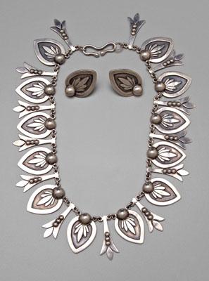 Mexican sterling necklace,