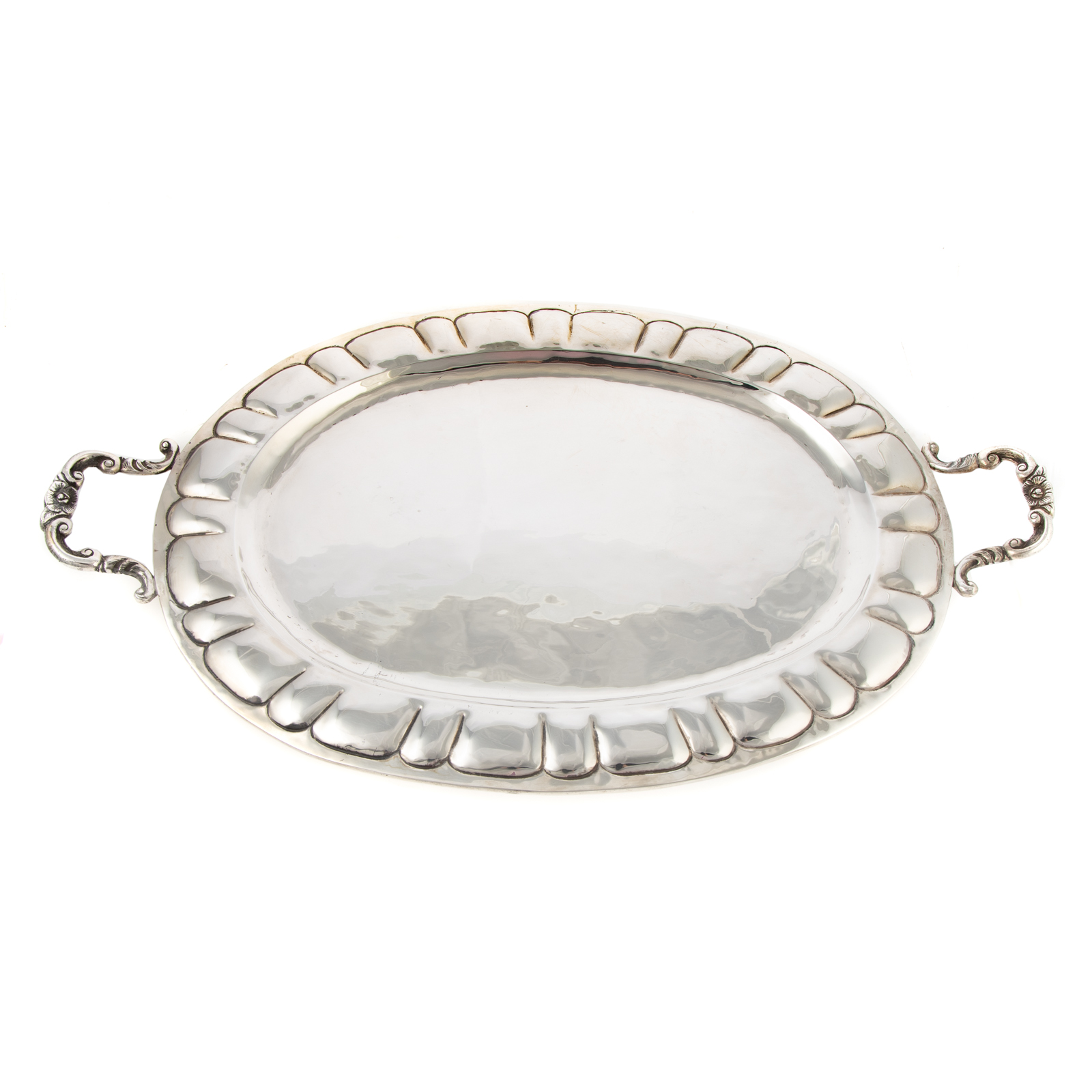 MEXICAN STERLING SERVING TRAY BY