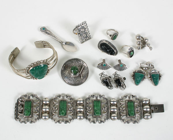 Mexican sterling silver 12pc