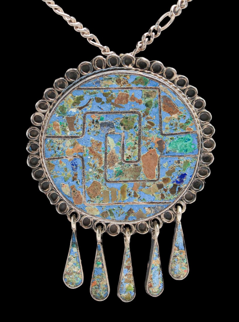 MEXICAN STERLING SILVER & LAPIS