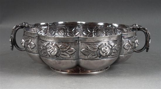 Mexican sterling silver lobed