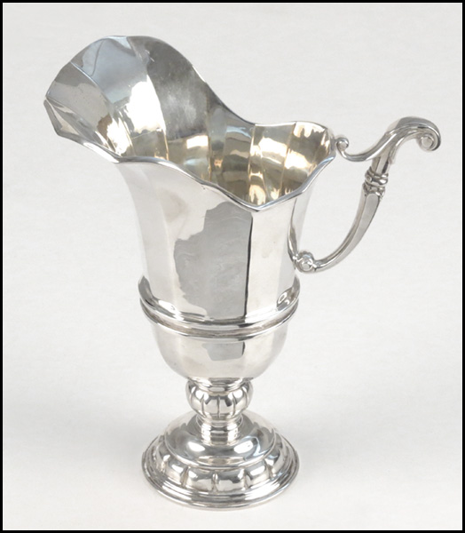 MEXICAN STERLING SILVER PITCHER.