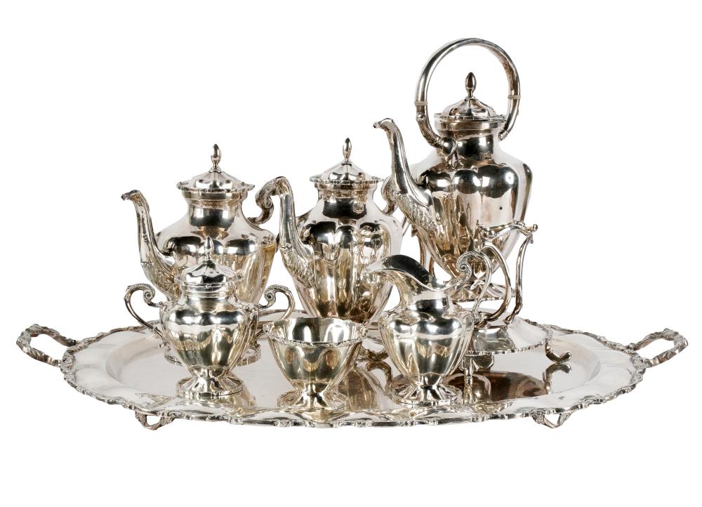 MEXICAN STERLING TEA SERVICEmaker's