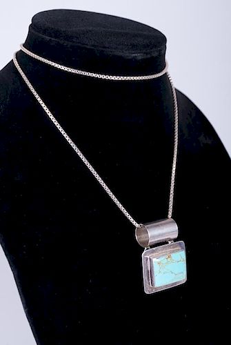 MEXICAN STERLING & TURQUOISE