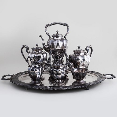 MEXICAN TAXCO SILVER SIX-PIECE
