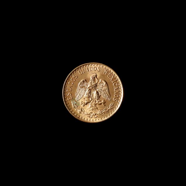MEXICO, 1945 2 PESOS, BRILLIANT