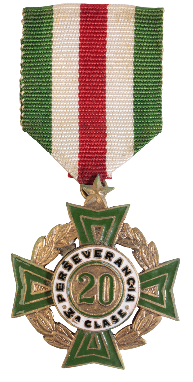 MEXICO. CROSS OF PERSEVERANCE,