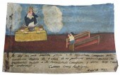 MEXICO EX-VOTO VIRGEN INMACULA