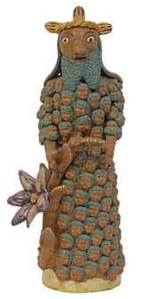 MEXICO FOLK ART POTTERY RELIGI