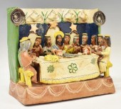 MEXICO LAST SUPPER EARTHENWARE