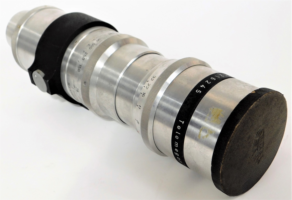 MEYER SILVER TELEMEGOR LENS 400MM