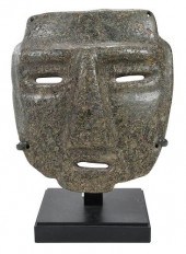 MEZCALA STONE MASK WITH TRIANG