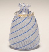 Mezza filigrana white and blue