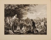 MEZZOTINT AFTER GEORGE CALEB B