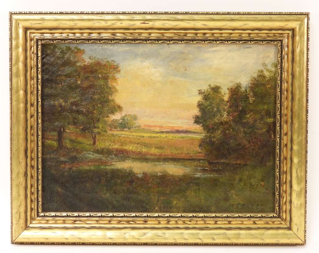 M.F. CARLL MORNING LANDSCAPE