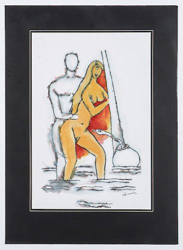 M.F. HUSAIN (INDIAN, 1913-2011)