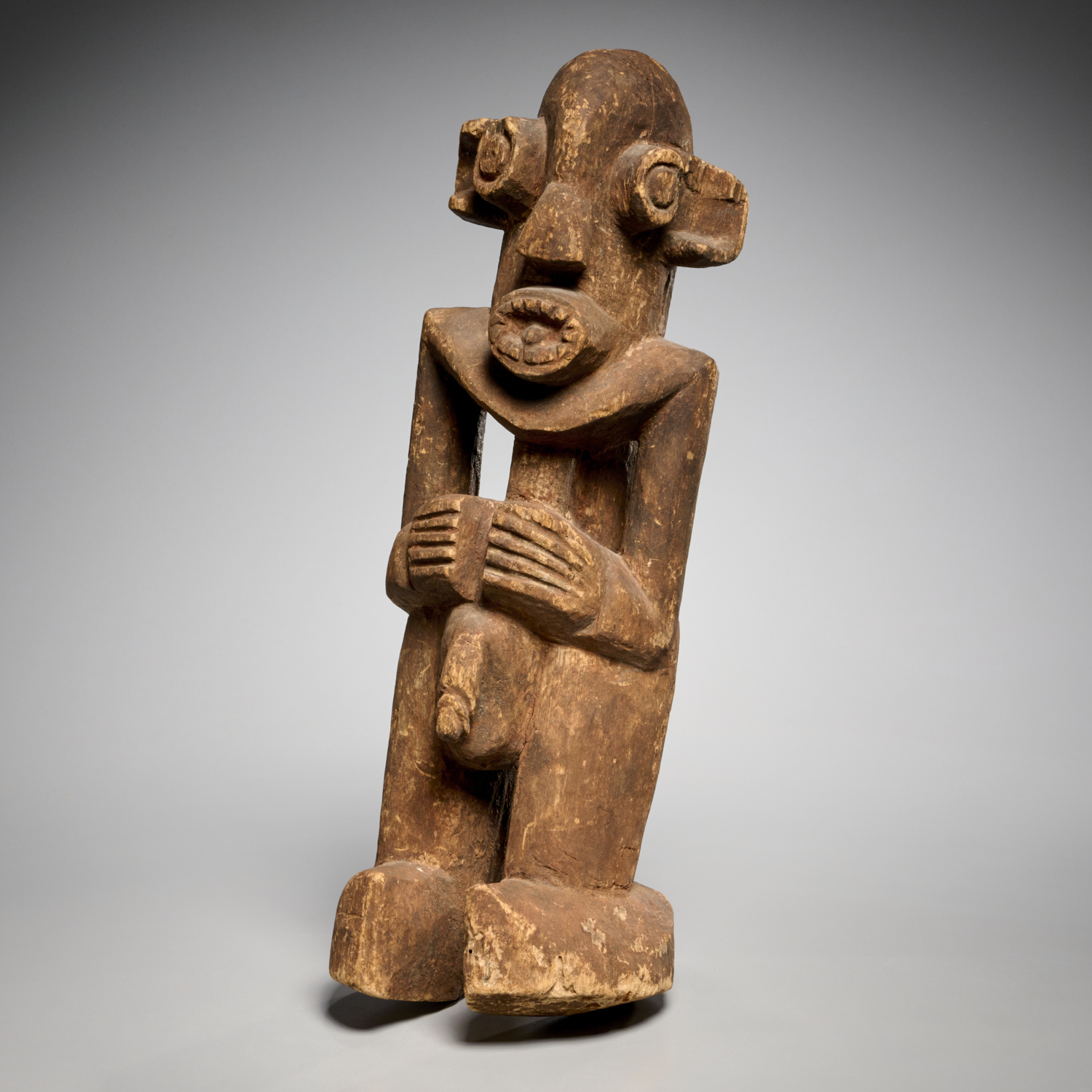 MFUMTE PEOPLES, CARVED WOOD