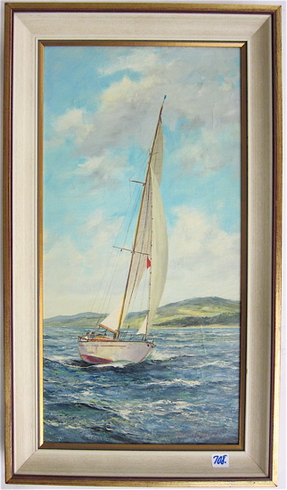 M.G. FRIEDRICH OIL ON CANVAS