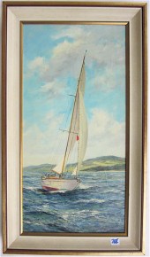 M.G. FRIEDRICH OIL ON CANVAS (