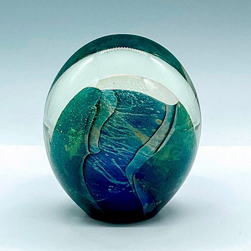 MGA ART GLASS PAPERWEIGHT, EICKHOLT
