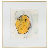 MIA HALTON. YELLOW FACE, MIXED