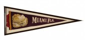 MIAMI FRAMED FELT PENNANT, 194