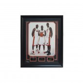 MIAMI HEAT AUTOGRAPHED MEMORAB