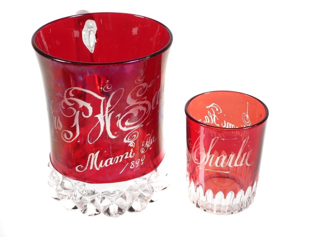 MIAMI RUBY GLASS MUG
