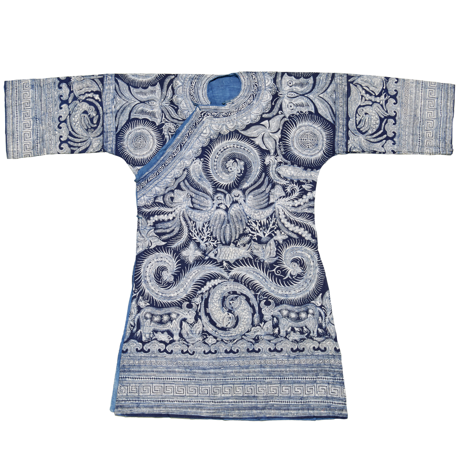 MIAO PEOPLE, CHINESE BATIK ROBE