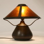 MICA LAMP CO., MISSION STYLE T