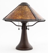 MICA LAMP COMPANY MISSION TABL
