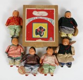Micale family dolls and Hanako