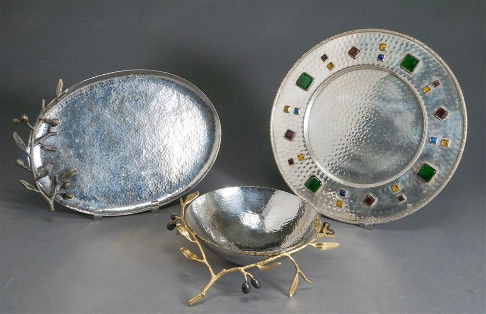 MICHAEL ARAM HAMMERED SILVER