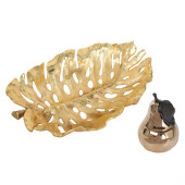 MICHAEL ARAM LEAF CENTERPIECE
