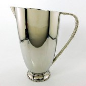 MICHAEL ARAM SILVER TONE METAL