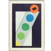MICHAEL ARGOV, OP-ART SERIGRAP
