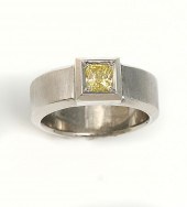 MICHAEL B PLATINUM & YELLOW DI