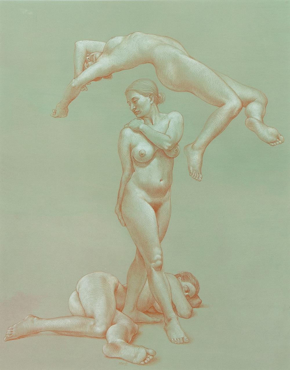 MICHAEL BERGT, THREE WOMAN,